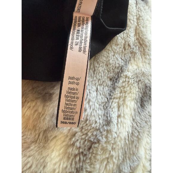 Victoria Secret Push Up 36B Black Basic Staple Adjustable Bra Sexy Underwear - Picture 5 of 5